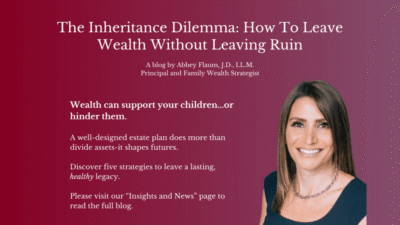 The Inheritance Dilemma: How To Leave Wealth Without Leaving Ruin - HB ...